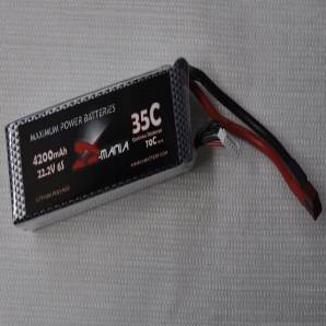 ManiaX 22.2V 4200mAh 35C Lipo Battery Pack