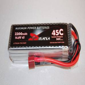 ManiaX 14.8V 2200mAh 45C Lipo Battery Pack